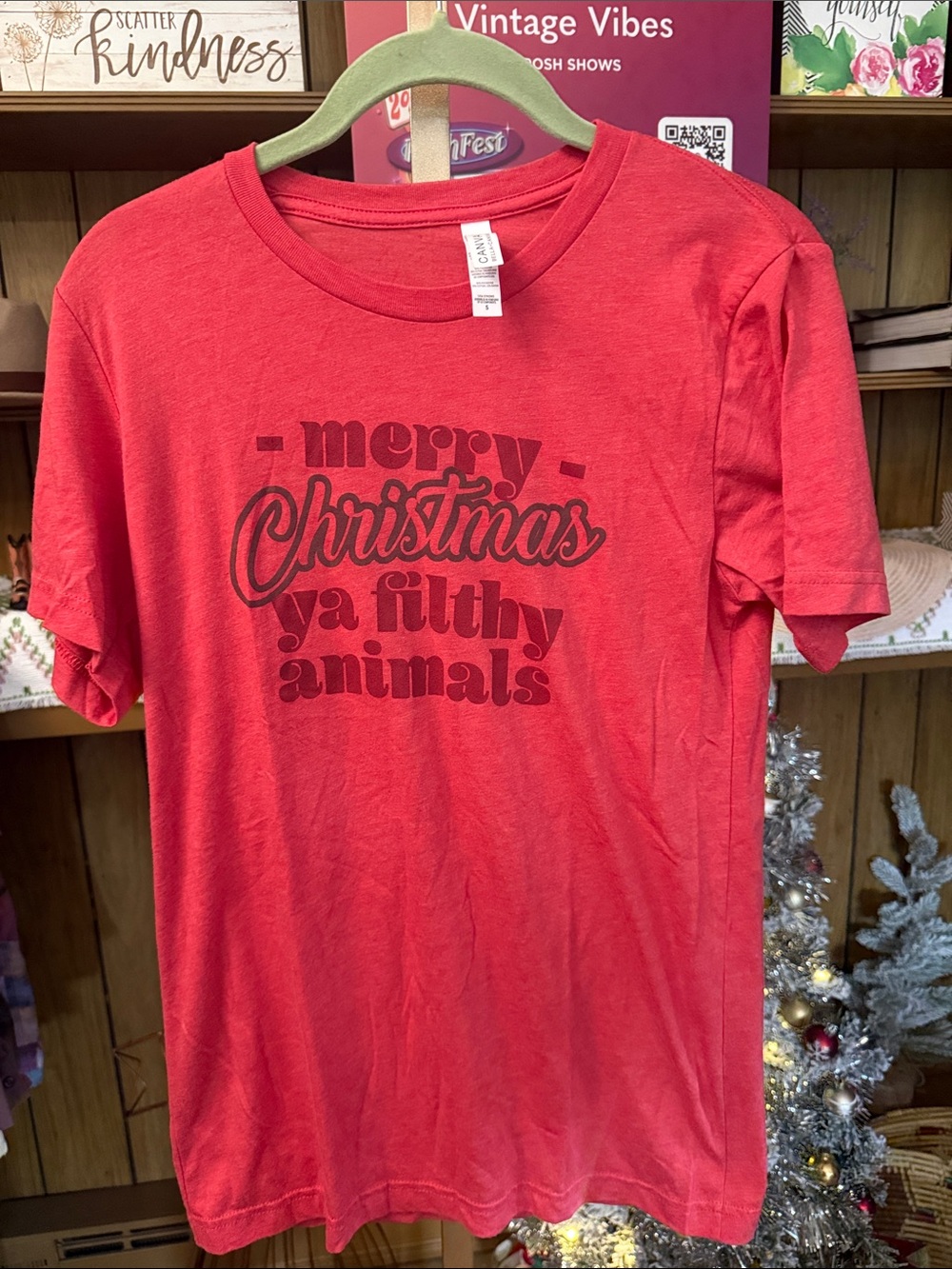 Merry Christmas Ya filthy animals tee